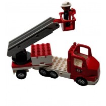 LEGO Duplo Fahrzeuge Polizei LKW Krankenwagen Zoo Camping Pferde Flugzeug Bagger Feuerwehr LKW 8