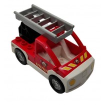 LEGO Duplo Fahrzeuge Polizei LKW Krankenwagen Zoo Camping Pferde Flugzeug Bagger Feuerwehr Wagen 5