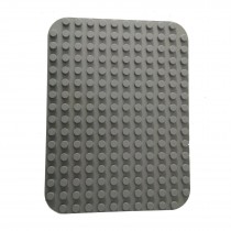 Lego Duplo 3D Platten Grundbauplatten grün rot grau 38x38 Zoo Platte  Grundplatte Grau 10x14