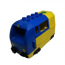 Lego Duplo E-LOK Bahn Eisenbahn Intelli Güterzug Elektrisch inkl.Schienen Zug H