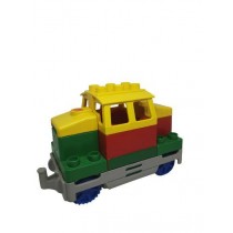 Lego Duplo E-LOK Bahn Eisenbahn Intelli Güterzug Elektrisch inkl.Anhänger Zug Q