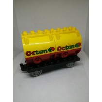 LEGO DUPLO Eisenbahn Anhänger Lok Container Kipplore Waggon E-Lok Zug Octan Anhänger 2