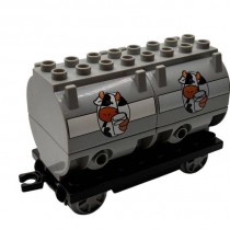 LEGO DUPLO Eisenbahn Anhänger Lok Container Kipplore Waggon E-Lok Zug Milch Anhänger