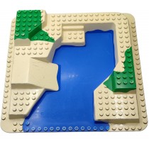 Duplo Zooplatte 3D Eisbären 38x38 B-Ware!!!!