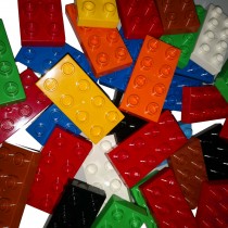 LEGO DUPLO 20 Stück 8er Platten gemischte Platten 2X4 8 Noppen Platte