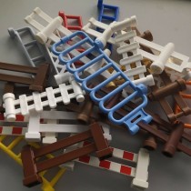 Lego Duplo 10 Zäune Gartenzaun Tierzaun Absperrgitter Baustellen