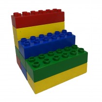Lego Duplo 2x6 Bausteine 12er Noppen lange Steine gemischt